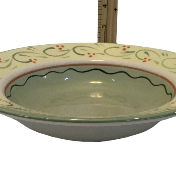 Pfaltzgraff Italian Vine Pasta Bowl 10.25” Hand Painted Serving Dish - Picture 3 of 5